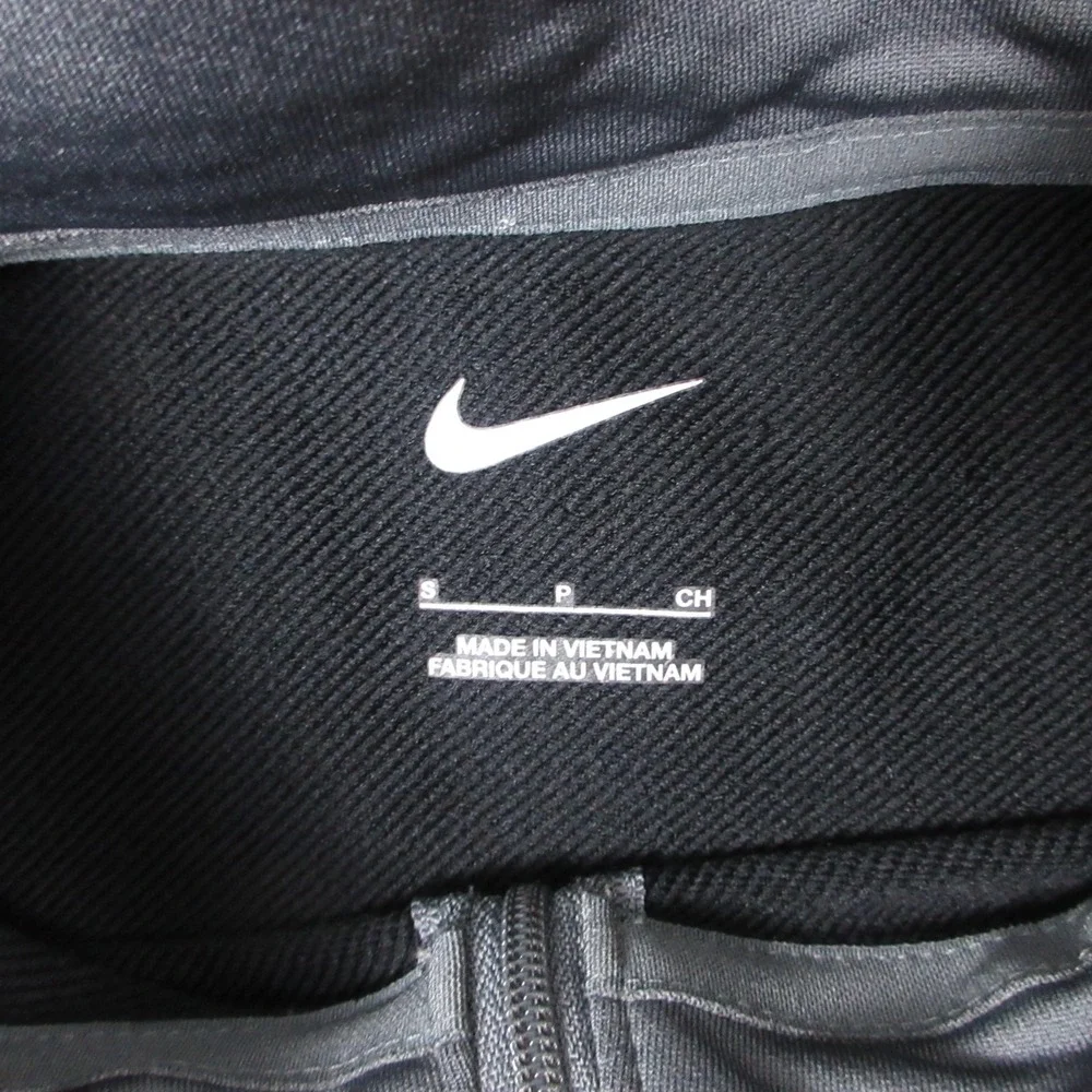 New York Liberty Sweater Mens Small‎ Black Solid Nike Performance Golf Logo WNBA
